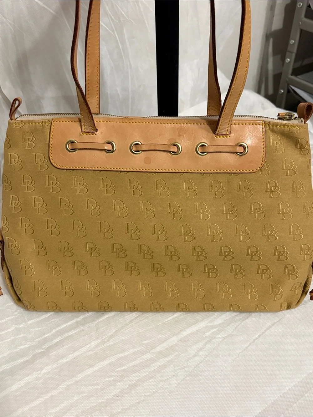 Dooney & Bourke Signature Tassel Tote Bag